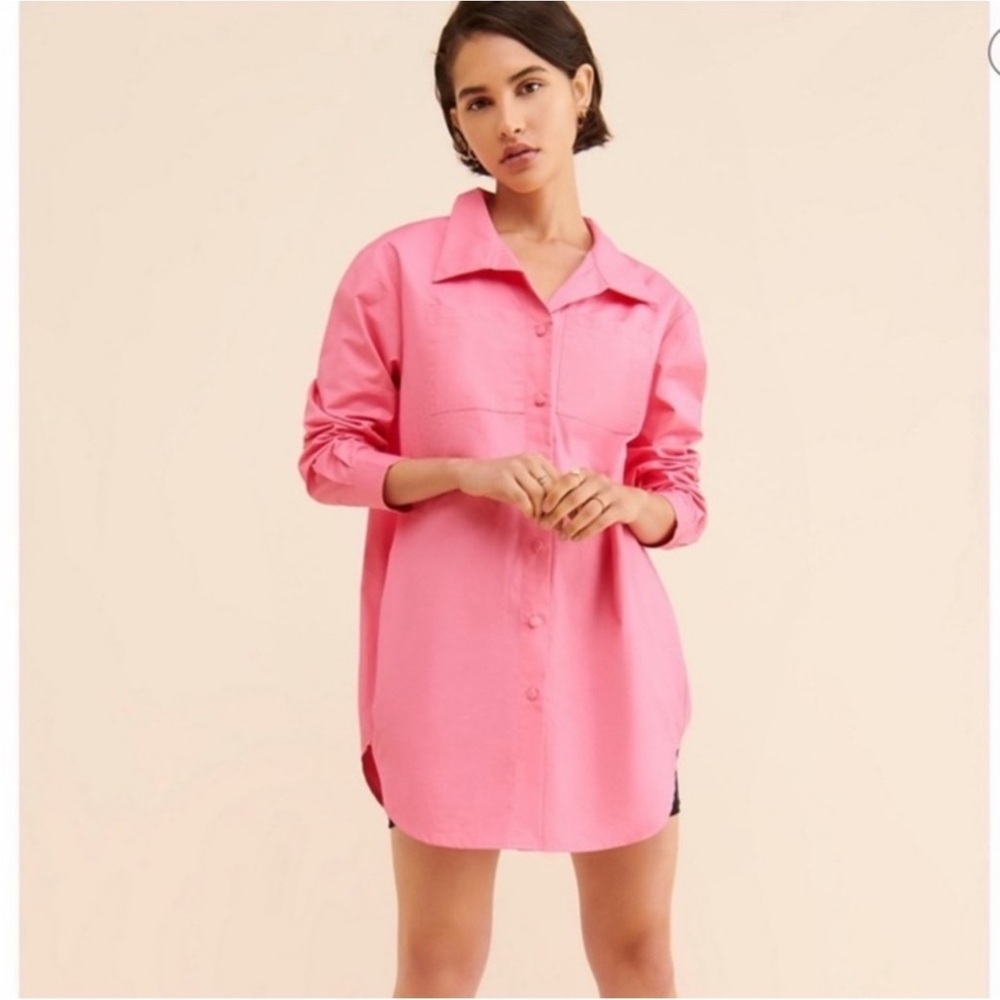 Free People Winter muse Penny shirt dress❤️❤️❤️❤️